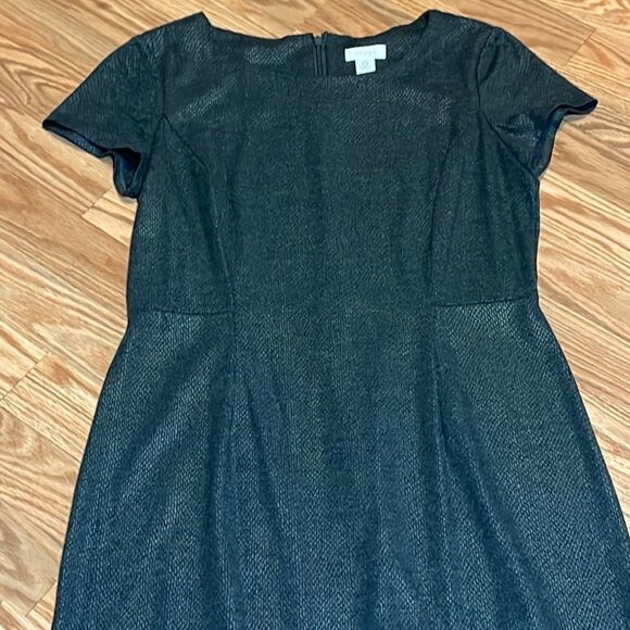 Chico’s Knit Dress,  grey reptile print - Picture 2 of 8